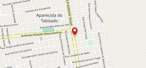 Restaurante Chapão no mapa