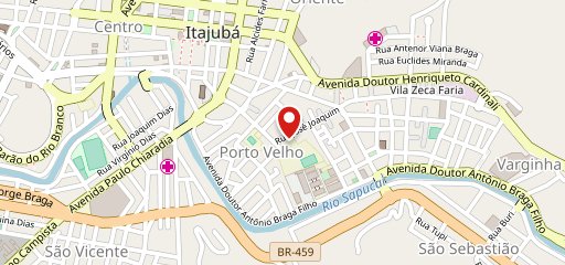 Restaurante churrascaria e pizzaria sabor na brasa Itajubá MG no mapa