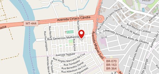 Restaurante Cidade Verde no mapa