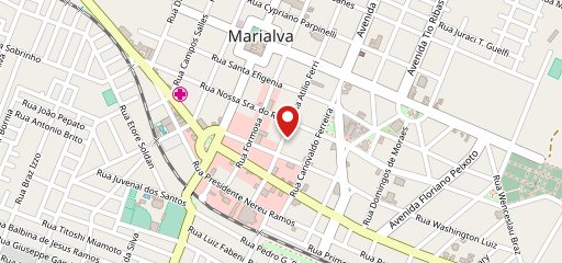 Restaurante Cozinha Mestiça no mapa