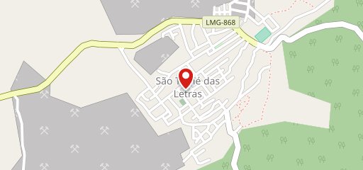 Restaurante da Sinhá no mapa