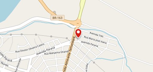 Restaurante Rio Paraná no mapa