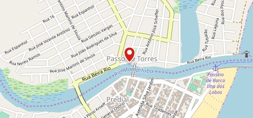 Restaurante do Peruano no mapa