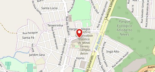 Restaurante Dona Bené. no mapa