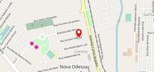 Restaurante Dona Maria Nova Odessa no mapa