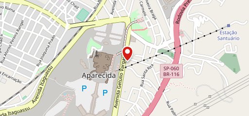 Restaurante e Churrascaria 2 Irmãos - Restaurante em Aparecida no mapa