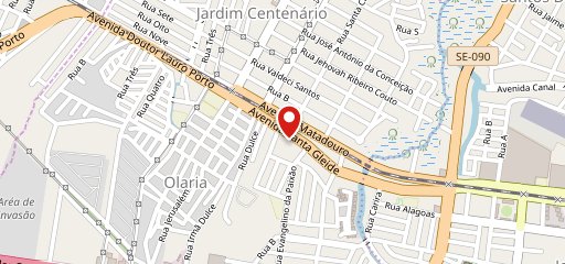 Restaurante e churrascaria sabor na brasa no mapa