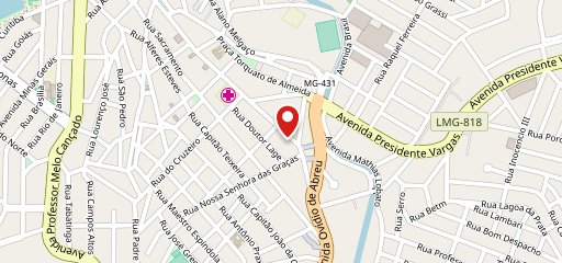 Restaurante e Lanchonete Formigão no mapa