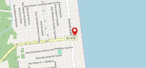 Restaurante e Lanchonete Sabor Itapoá no mapa