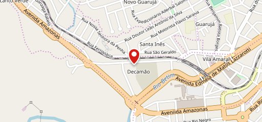 Restaurante e Lanchonete Santos no mapa