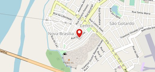 Restaurante e lanchonete São Geraldo no mapa