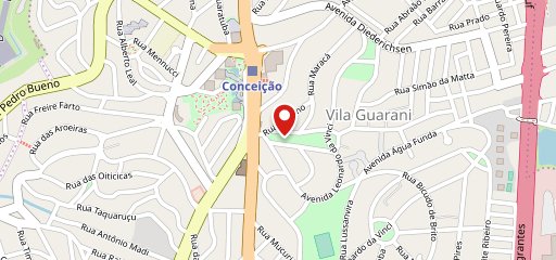 restaurante e pizzaria jabaquara no mapa