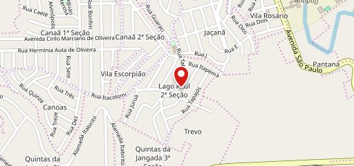 Restaurante e Pizzaria nova aliança no mapa