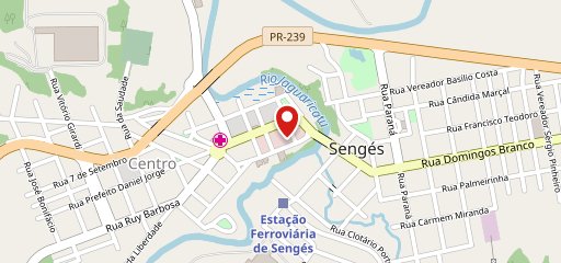 Restaurante E Pizzaria Padroeira no mapa