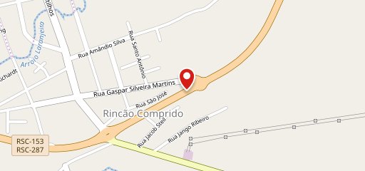 Restaurante Emílio's - Rincão Comprido, Candelária - RS no mapa