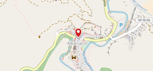 Restaurante Esencia, Albarracín en el mapa