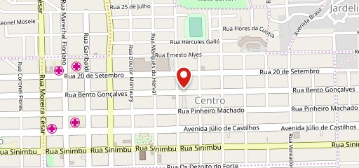 Restaurante Galeteria E Pizzaria Dom Patricio no mapa