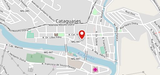 Restaurante Girassol de Cataguases no mapa