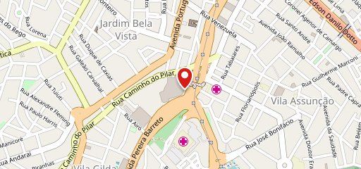 Restaurante Jangada - Santo André no mapa