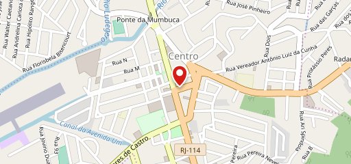 Restaurante João e João no mapa