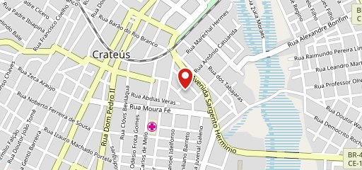 Pizzaria Karatius: Pizza, Calzones, Pizzas Doces, Bebidas, Delivery em Crateús no mapa