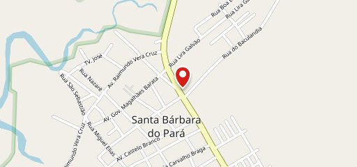 Restaurante Lá no Jorge - Santa Bárbara no mapa