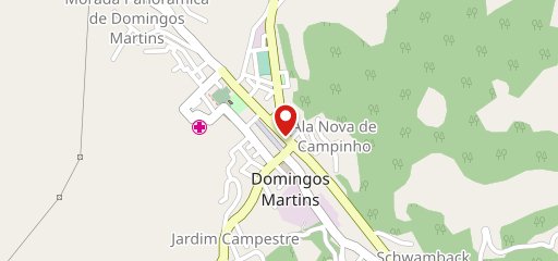 Restaurante Lusitânia Domingos Martins ES no mapa