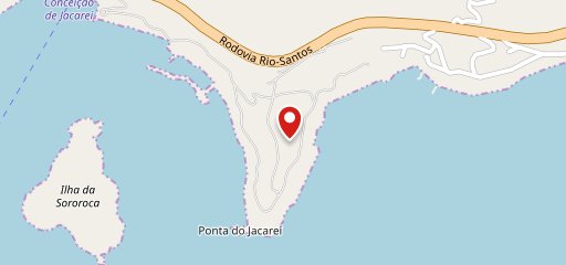 Restaurante no mapa