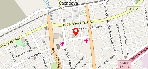 Restaurante Municipal de Caçapava no mapa