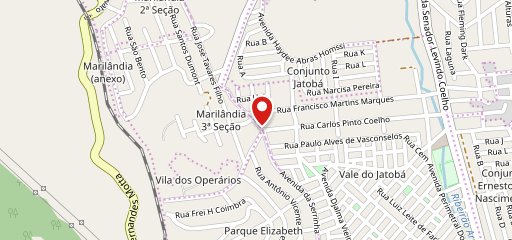 Quero+ Pizzas e Massas no mapa