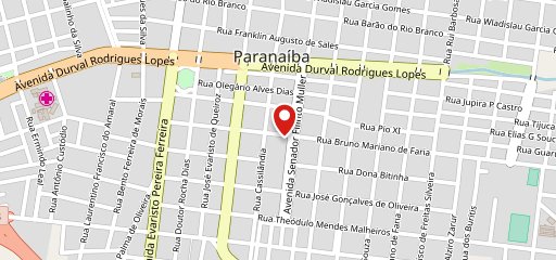 Restaurante Paracatu no mapa