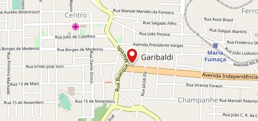 Trattoria Pastine - Garibaldi no mapa