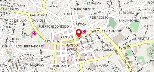 Restaurante Patio Bonito en el mapa