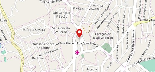 Restaurante Paulista no mapa