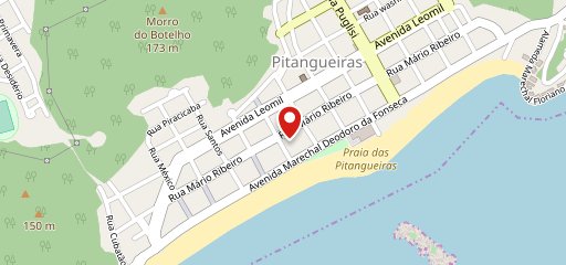 PITANGAS no mapa