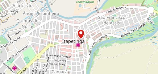 Restaurante Por do Sol Itapetinga BA no mapa