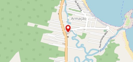 Restaurante Praia Da Armacao no mapa