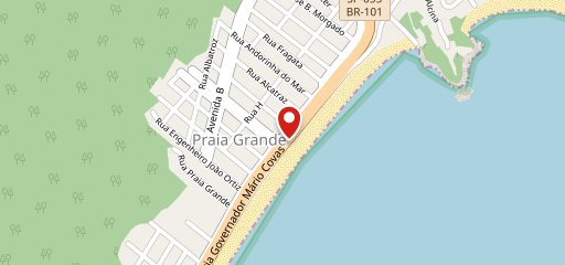 Restaurante Praia Grande no mapa