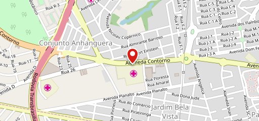 Restaurante Pratão Goiano no mapa