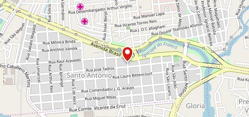 Restaurnte Sabor Brasileiro no mapa