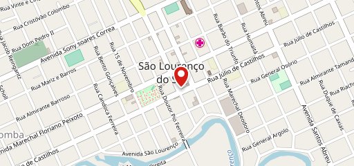 Restaurante Sabor do Sul no mapa