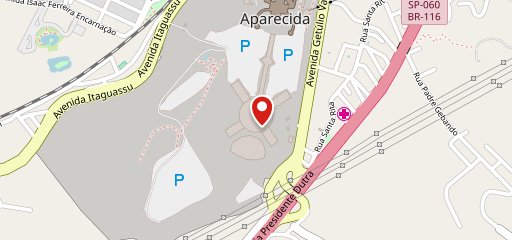 Restaurante Santa Ceia Aparecida/SP Aparecida SP no mapa