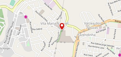 Restaurante Temperos Dona Cida em Vila Maria Nazare no mapa