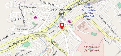 Restaurante Trilhos de Minas Shopping no mapa