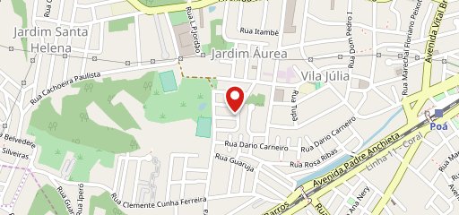 Pizzaria União no mapa