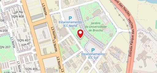 Restaurante Universitário - RU no mapa