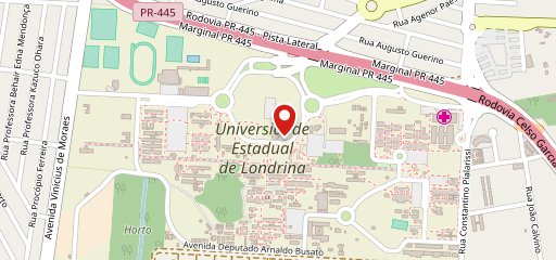 Restaurante Universitário UEL no mapa