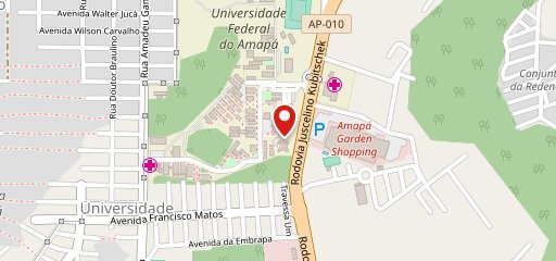 Restaurante Universitário - UNIFAP no mapa