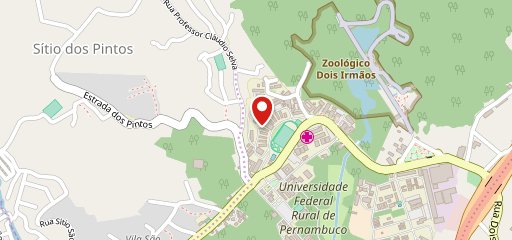 RU - Restaurante Universitário da UFRPE no mapa