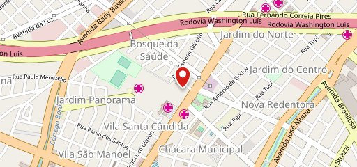 Restaurante Vegetariano Art & Sabor no mapa